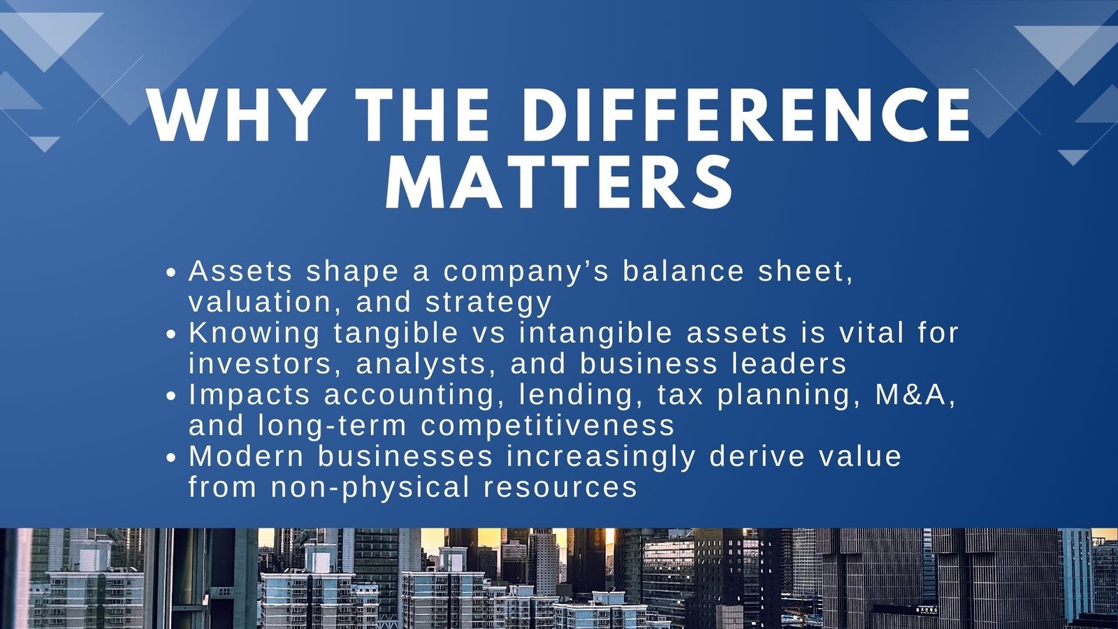 What is the Difference Between Tangible and Intangible Assets