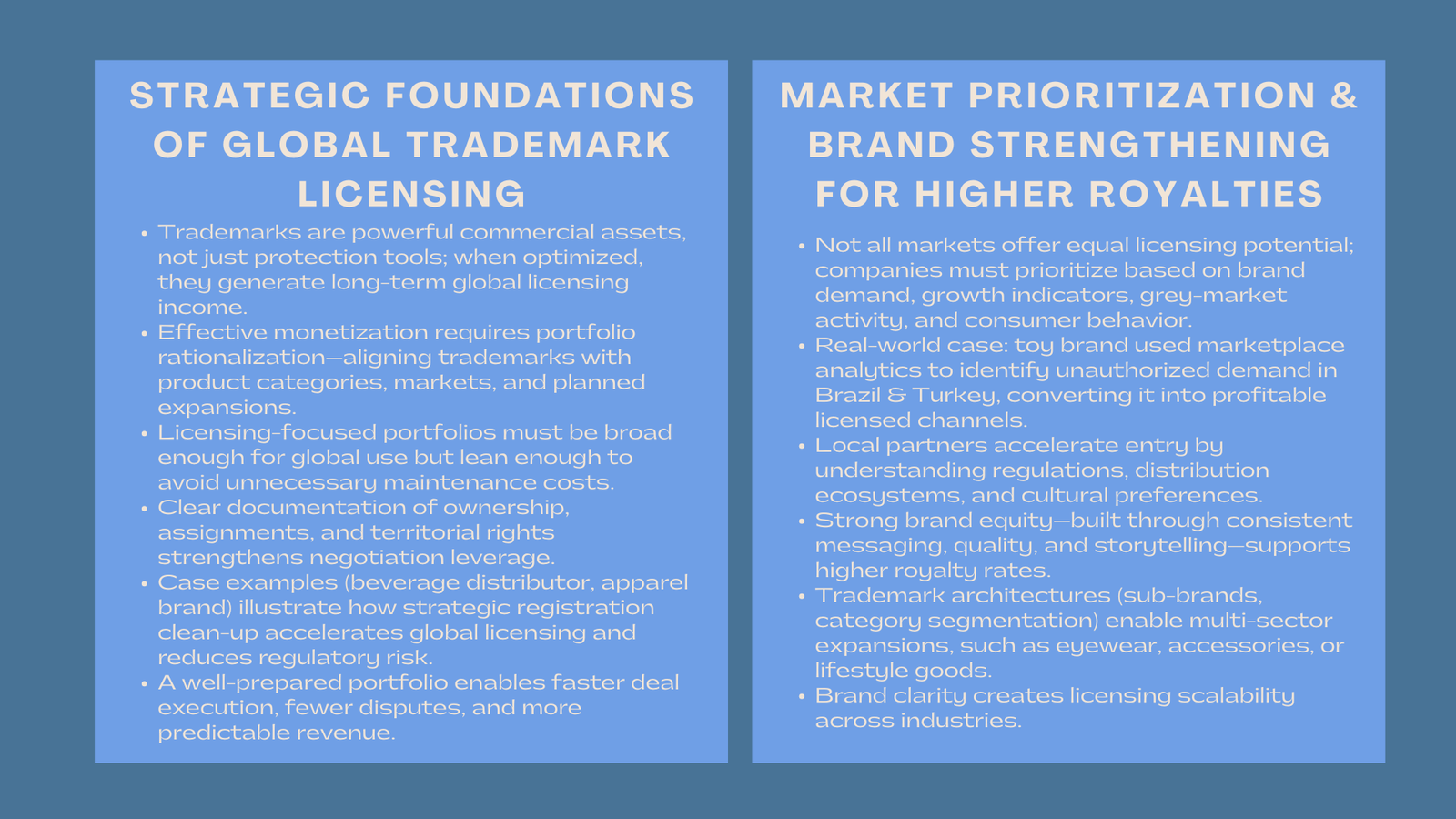 Certified Trademark Portfolio Optimization Course