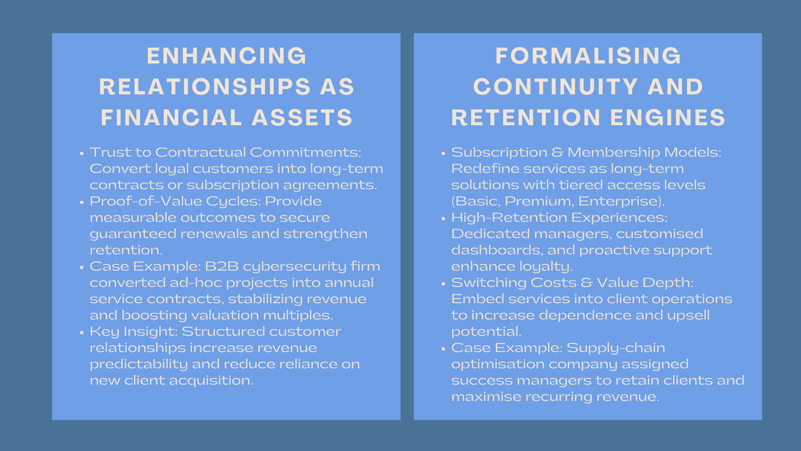 Certified Customer Relationship Cashflow Training